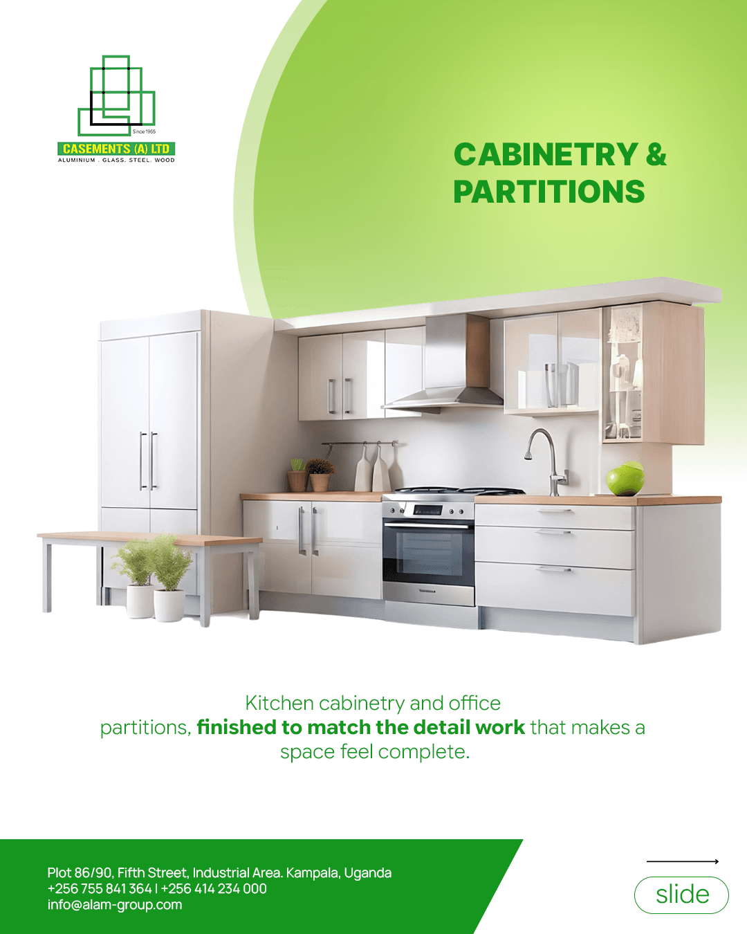 Cabinetry & Partitions: The Detail Work